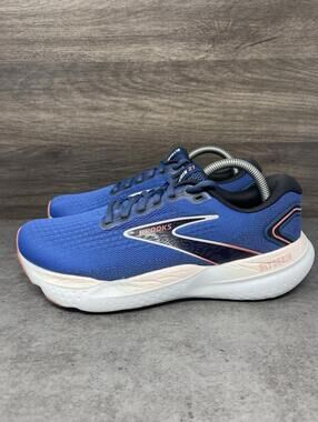 Brooks Glycerin 21 Running Shoes Womens Size 10 Wide Blue Sneakers Athletic